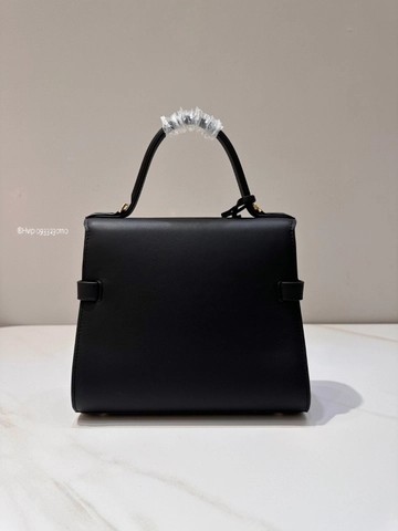 Delvaux Tempête PM, 실키 송아지 가죽 AA0612BQS099ZDO 블랙 GHW