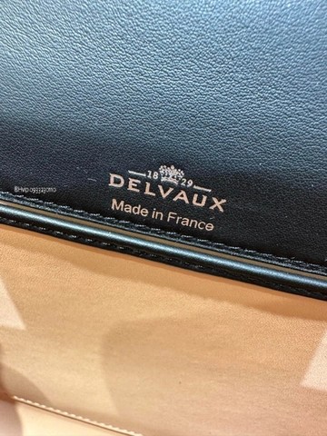 Delvaux Tempête PM, 실키 송아지 가죽 AA0612BQS099ZDO 블랙 PHW