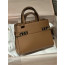 Delvaux Tempête Crush Small Silky 카프스킨 골드