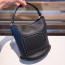 Delvaux 배터리 미니 버킷 Surpiquéen Taurillon Soft AA0607ATT0ADNDO