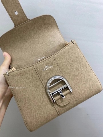 델보 브릴랑 Mini 그레인드 송아지 가죽 시로코