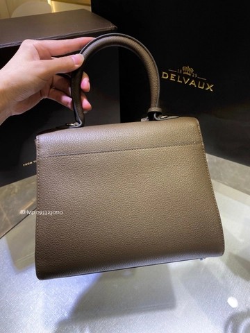 Delvaux Brillant MM 로데오 송아지 가죽 투르테렐
