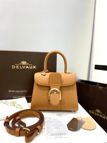 Delvaux Brillant MINI 로데오 송아지 가죽 베지탈 - 아이보리