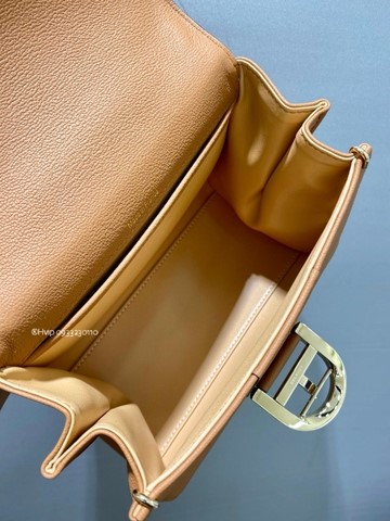 Delvaux Brillant MINI 로데오 송아지 가죽 베지탈 - 아이보리