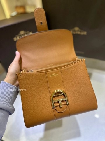 Delvaux Brillant PM 로데오 송아지 가죽 베지탈 - 아이보리