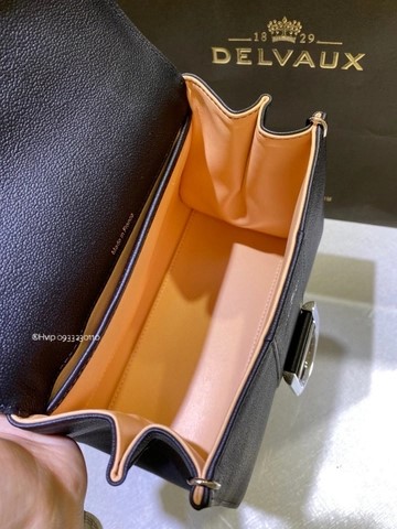 Delvaux Brillant MINI 로데오 송아지 가죽 블랙