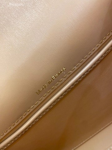 Delvaux Brillant MINI 박스 카프 텐더 베이지