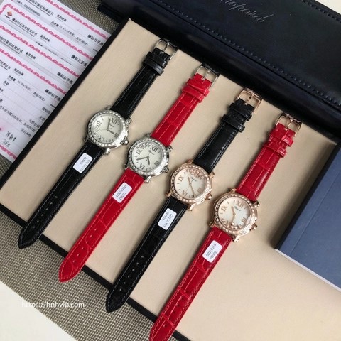 쇼파드 해피 라운드 스포츠 다이아몬드 베젤 278475-3037