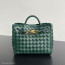 보테가베네타 스몰 안디아모 에메랄드 그린 743568 25x22x10.5