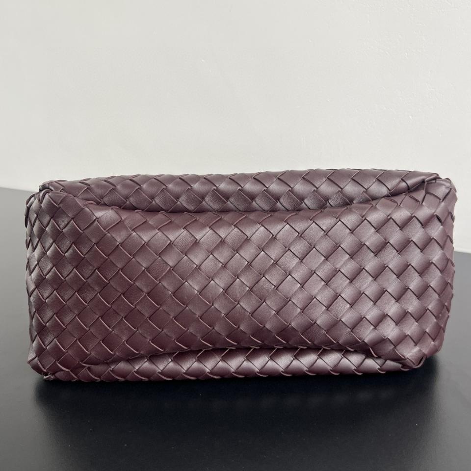 보테가 베네타 라지 캄파나 다크 바롤레 844250V4 39x25x18.5cm