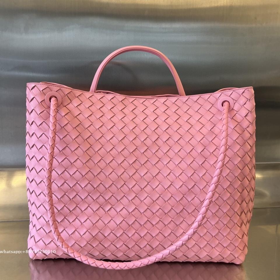 보테가베네타 라지 안디아모 핑크 743575 45*22*34 cm