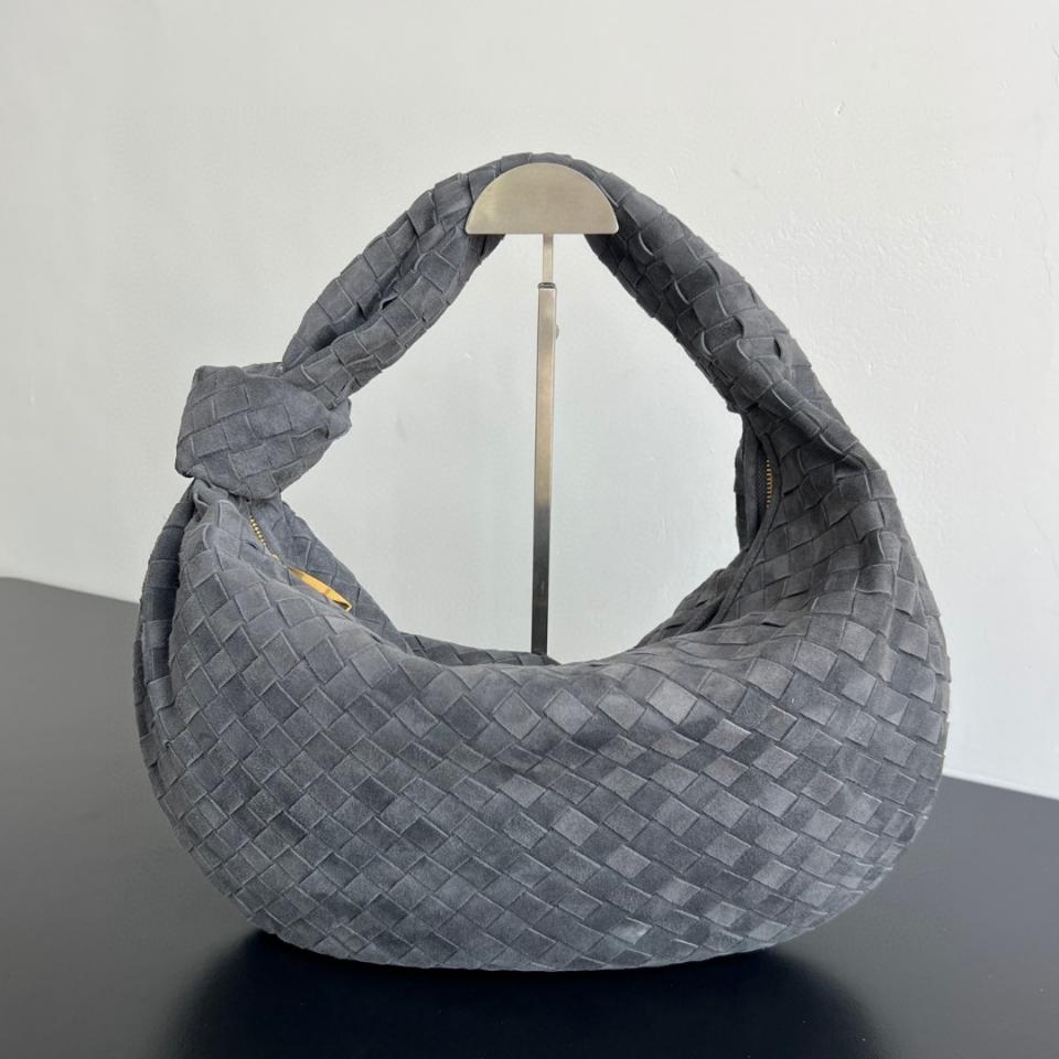 보테가 베네타 조디 클라우디 인디고 스웨이드 600261 48x40x16cm