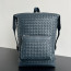 Bottega Veneta 인트레치아토 백팩 다크 그린 653118 42x30x13cm