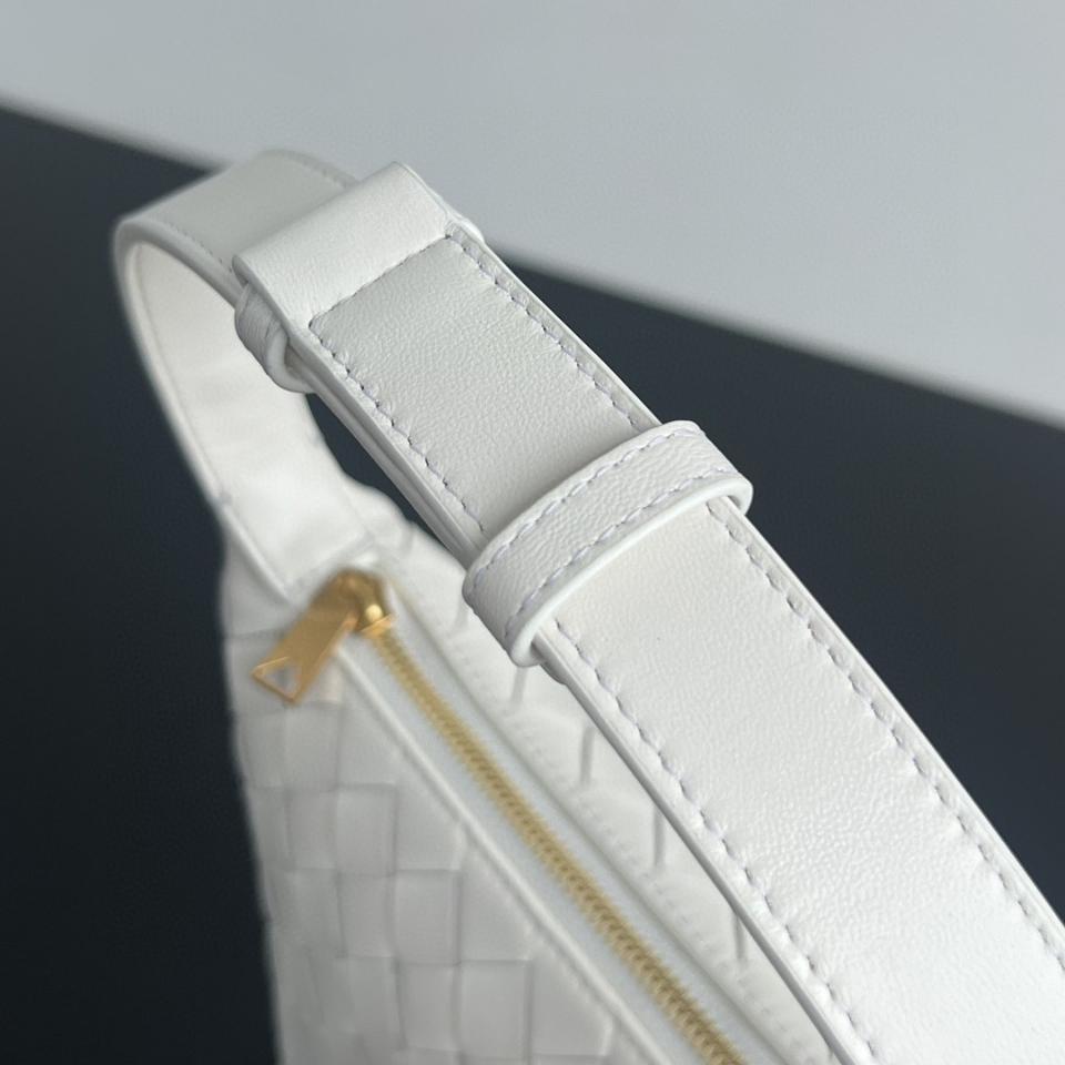 보테가 베네타 ES - 캔디 월리스 화이트 776781V3 17x13.5x5.3cm